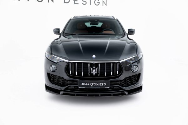Maserati Levante GT Mk1 (facelift) - Lâmina frontal | MS-LE-1F-GT-FD1G+FD1RG | Produto Maxton Design distribuído por Unicartuning. Maserati Levante GT Mk1 (facelift) - Lâmina frontal | MS-LE-1F-GT-FD1G+FD1RG | Produto Maxton Design distribuído por Unicartuning.