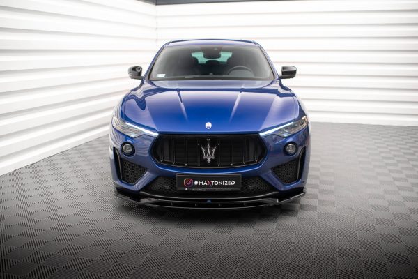 Maserati Levante GTS Mk1 - Lâmina frontal | MS-LE-1-GTS-FD1G+FD1RG | Produto Maxton Design distribuído por Unicartuning. Maserati Levante GTS Mk1 - Lâmina frontal | MS-LE-1-GTS-FD1G+FD1RG | Produto Maxton Design distribuído por Unicartuning.