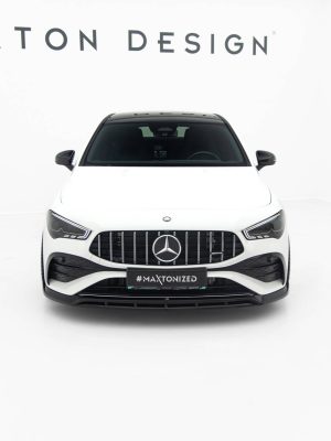 Mercedes-AMG CLA 35 / 45 Coupé / Shooting Brake C118 (facelift) / X118 (facelift) - Lâmina frontal | ME-CLA-118F-35-FD1G+FD1RG | Produto Maxton Design distribuído por Unicartuning. Mercedes-AMG CLA 35 / 45 Coupé / Shooting Brake C118 (facelift) / X118 (facelift) - Lâmina frontal | ME-CLA-118F-35-FD1G+FD1RG | Produto Maxton Design distribuído por Unicartuning.