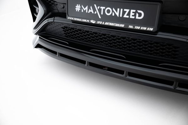 Mercedes-Benz Glk W204 (pára-choques OEM) - Lâmina frontal | ME-GLE-X167F-53-FD1G+FD1RG | Produto Maxton Design distribuído por Unicartuning.