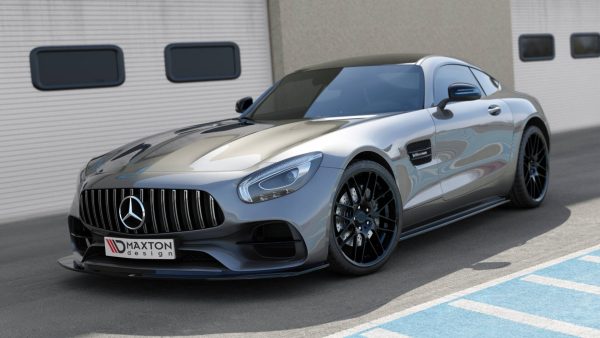 Mercedes-Benz Classe A W176 - Lâmina frontal | ME-AMG-GTS-1-FD1G | Produto Maxton Design distribuído por Unicartuning. Mercedes-Benz Classe A W176 - Lâmina frontal | ME-AMG-GTS-1-FD1G | Produto Maxton Design distribuído por Unicartuning.