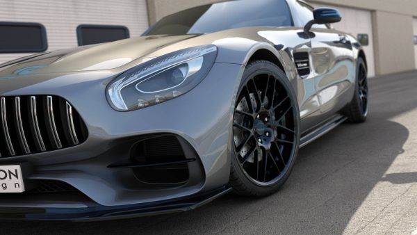 Mercedes-Benz Classe A W176 - Lâmina frontal | ME-AMG-GTS-1-FD1G | Produto Maxton Design distribuído por Unicartuning. Mercedes-Benz Classe A W176 - Lâmina frontal | ME-AMG-GTS-1-FD1G | Produto Maxton Design distribuído por Unicartuning.