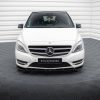 Mercedes-Benz B W246 (facelift) - Lâmina frontal | ME-B-246-FD1G | Produto Maxton Design distribuído por Unicartuning.