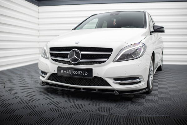 Mercedes-Benz B W246 (facelift) - Lâmina frontal | ME-B-246-FD1G | Produto Maxton Design distribuído por Unicartuning.