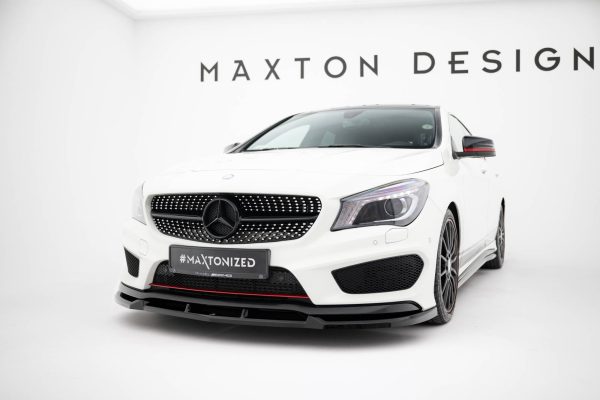 Mercedes-Benz CLA AMG-line C117 - Lâmina frontal | ME-CLA-117-AMGLINE-SB-FD1G | Produto Maxton Design distribuído por Unicartuning. Mercedes-Benz CLA AMG-line C117 - Lâmina frontal | ME-CLA-117-AMGLINE-SB-FD1G | Produto Maxton Design distribuído por Unicartuning.