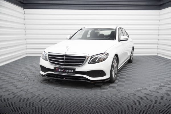 Mercedes-Benz E W213 - Lâmina frontal | ME-E-213-FD1G | Produto Maxton Design distribuído por Unicartuning.