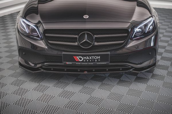 Mercedes-Benz E W213 - Lâmina frontal | ME-E-213-FD1G | Produto Maxton Design distribuído por Unicartuning.