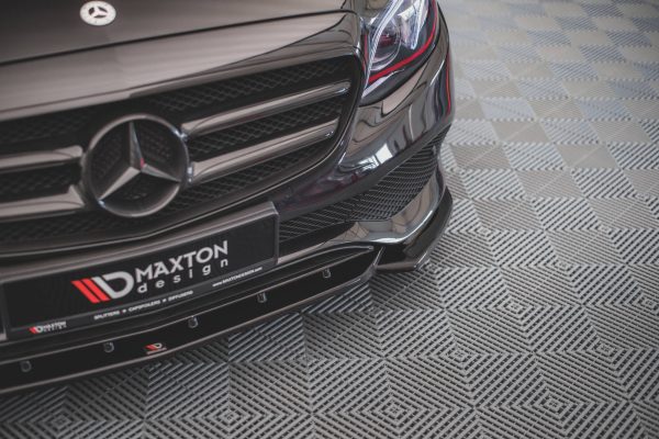 Mercedes-Benz E W213 - Lâmina frontal | ME-E-213-FD1G | Produto Maxton Design distribuído por Unicartuning.