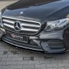 Mercedes-Benz E43 AMG / AMG-line Sedan / Estate W213 / S213 - Lâmina frontal | ME-E-213-AMGLINE-FD1G | Produto Maxton Design distribuído por Unicartuning.