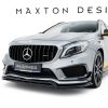 Mercedes-Benz GLA 45 AMG - Lâmina frontal | ME-GLA-156-AMG-OR-FD1G+FD1RG | Produto Maxton Design distribuído por Unicartuning. Mercedes-Benz GLA 45 AMG - Lâmina frontal | ME-GLA-156-AMG-OR-FD1G+FD1RG | Produto Maxton Design distribuído por Unicartuning.