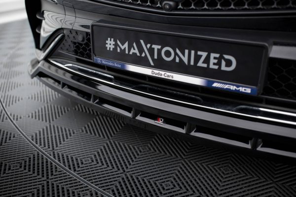 Mercedes-Benz GLC AMG-line X254 - Lâmina frontal | ME-GLC-X254-AMGLINE-FD1G+FD1RG | Produto Maxton Design distribuído por Unicartuning.