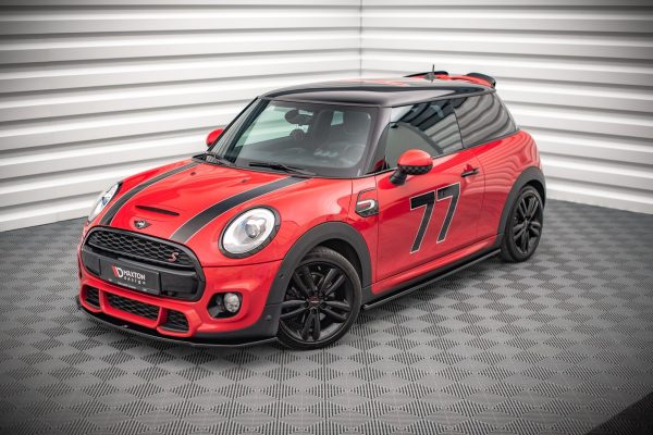 Mini Cooper S John Copper Works F56 - Lâmina frontal | MC-S-3-56-JCW-FD1G | Produto Maxton Design distribuído por Unicartuning.