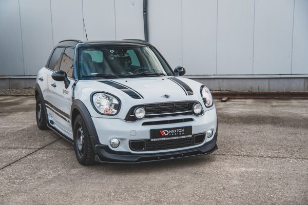 Mini Countryman Mk1 JCW - Lâmina frontal | MC-CO-S-1-FD1G | Produto Maxton Design distribuído por Unicartuning. Mini Countryman Mk1 JCW - Lâmina frontal | MC-CO-S-1-FD1G | Produto Maxton Design distribuído por Unicartuning.