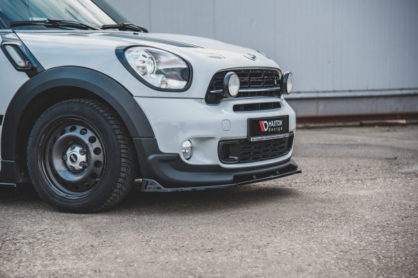 Mini Countryman Mk1 JCW - Lâmina frontal | MC-CO-S-1-FD1G | Produto Maxton Design distribuído por Unicartuning. Mini Countryman Mk1 JCW - Lâmina frontal | MC-CO-S-1-FD1G | Produto Maxton Design distribuído por Unicartuning.
