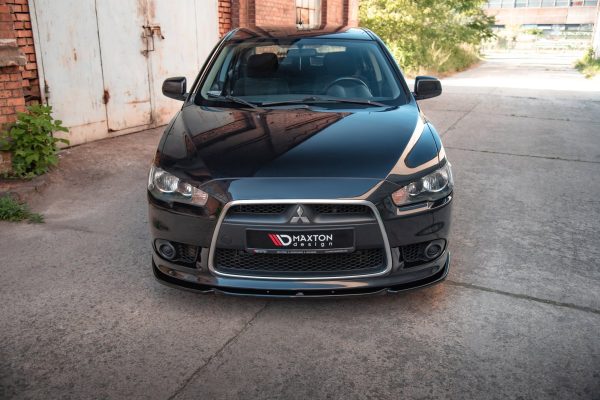 Mitsubishi Lancer Sportback Mk8 - Lâmina frontal | MI-LA-8-FD1G | Produto Maxton Design distribuído por Unicartuning.