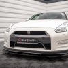 Nissan GTR R35 (facelift) - Lâmina frontal | NI-GTR-4F2-FD1G | Produto Maxton Design distribuído por Unicartuning.