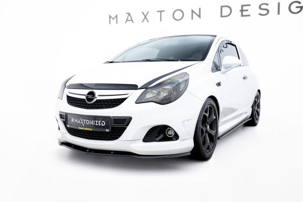 Opel Corsa D OPC-line (pre-facelift) - Lâmina frontal | OP-CO-D-OPC-FD1G | Produto Maxton Design distribuído por Unicartuning. Opel Corsa D OPC-line (pre-facelift) - Lâmina frontal | OP-CO-D-OPC-FD1G | Produto Maxton Design distribuído por Unicartuning.