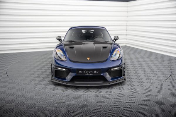 Porsche 718 Cayman GT4 RS 982c - Lâmina frontal | PO-CA-718-GT4-RS-FD1G | Produto Maxton Design distribuído por Unicartuning. Porsche 718 Cayman GT4 RS 982c - Lâmina frontal | PO-CA-718-GT4-RS-FD1G | Produto Maxton Design distribuído por Unicartuning.