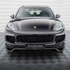 Porsche Cayenne Mk2 (facelift) - Lâmina frontal | PO-CAY-2F-FD1G+FD1RG | Produto Maxton Design distribuído por Unicartuning.