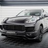 Porsche Cayenne Mk2 (facelift) - Lâmina frontal | PO-CAY-2F-FD1G+FD1RG | Produto Maxton Design distribuído por Unicartuning.