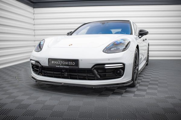 Porsche Panamera GTS 971 - Lâmina frontal | PO-PA-971-T-FD1G | Produto Maxton Design distribuído por Unicartuning. Porsche Panamera GTS 971 - Lâmina frontal | PO-PA-971-T-FD1G | Produto Maxton Design distribuído por Unicartuning.