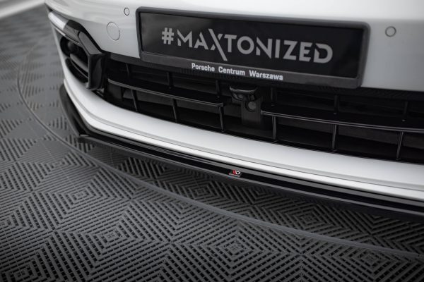 Porsche Panamera GTS 971 - Lâmina frontal | PO-PA-971-T-FD1G | Produto Maxton Design distribuído por Unicartuning. Porsche Panamera GTS 971 - Lâmina frontal | PO-PA-971-T-FD1G | Produto Maxton Design distribuído por Unicartuning.