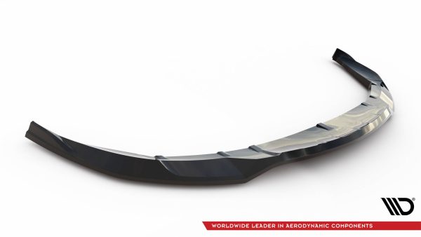 Porsche Taycan Cross Turismo 4s - Lâmina frontal | PO-TAY-1-4S-CT-FD1G | Produto Maxton Design distribuído por Unicartuning.