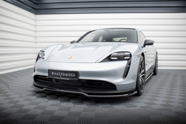 Porsche Taycan / Taycan 4 / Taycan 4s / Taycan GTS Mk1 - Lâmina frontal | PO-TAY-1-FD1G | Produto Maxton Design distribuído por Unicartuning. Porsche Taycan / Taycan 4 / Taycan 4s / Taycan GTS Mk1 - Lâmina frontal | PO-TAY-1-FD1G | Produto Maxton Design distribuído por Unicartuning.
