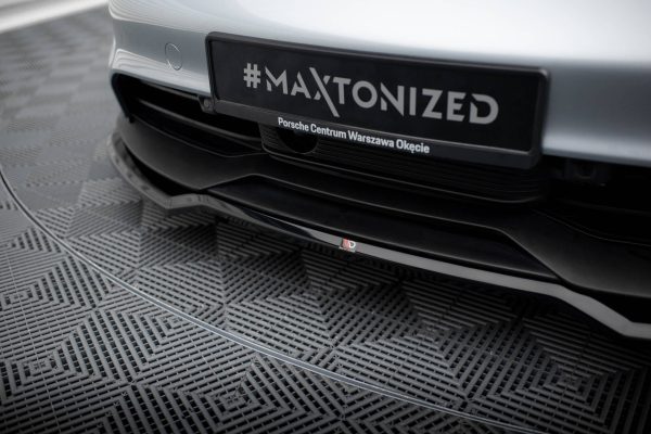 Porsche Taycan / Taycan 4 / Taycan 4s / Taycan GTS Mk1 - Lâmina frontal | PO-TAY-1-FD1G | Produto Maxton Design distribuído por Unicartuning. Porsche Taycan / Taycan 4 / Taycan 4s / Taycan GTS Mk1 - Lâmina frontal | PO-TAY-1-FD1G | Produto Maxton Design distribuído por Unicartuning.