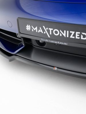 Porsche Taycan Turbo S Mk1 - Lâmina frontal | PO-TAY-1-TURBO-S-FD1G | Produto Maxton Design distribuído por Unicartuning. Porsche Taycan Turbo S Mk1 - Lâmina frontal | PO-TAY-1-TURBO-S-FD1G | Produto Maxton Design distribuído por Unicartuning.