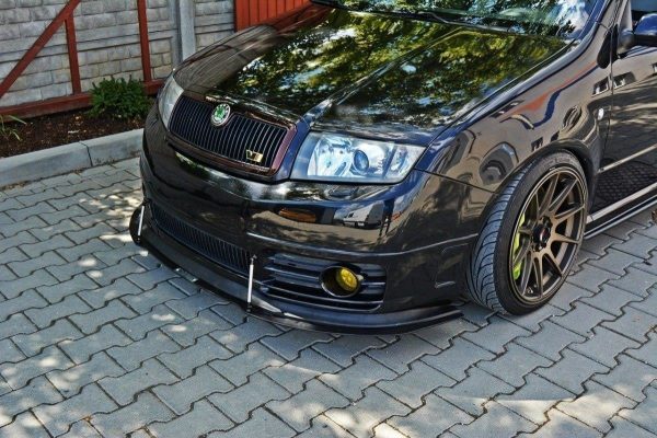 Skoda Fabia RS Mk1 - Lâmina frontal RACING | SK-FA-1-RS-CNC-FD1A | Produto Maxton Design distribuído por Unicartuning. Skoda Fabia RS Mk1 - Lâmina frontal RACING | SK-FA-1-RS-CNC-FD1A | Produto Maxton Design distribuído por Unicartuning.
