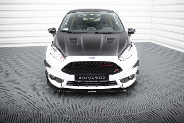 Ford Fiesta ST Mk7 Fl - Lâmina frontal RACING V.1 | FO-FI-7F-ST-CNC-FD1A | Produto Maxton Design distribuído por Unicartuning. Ford Fiesta ST Mk7 Fl - Lâmina frontal RACING V.1 | FO-FI-7F-ST-CNC-FD1A | Produto Maxton Design distribuído por Unicartuning.