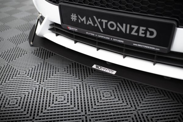 Ford Fiesta ST Mk7 Fl - Lâmina frontal RACING V.1 | FO-FI-7F-ST-CNC-FD1A | Produto Maxton Design distribuído por Unicartuning. Ford Fiesta ST Mk7 Fl - Lâmina frontal RACING V.1 | FO-FI-7F-ST-CNC-FD1A | Produto Maxton Design distribuído por Unicartuning.