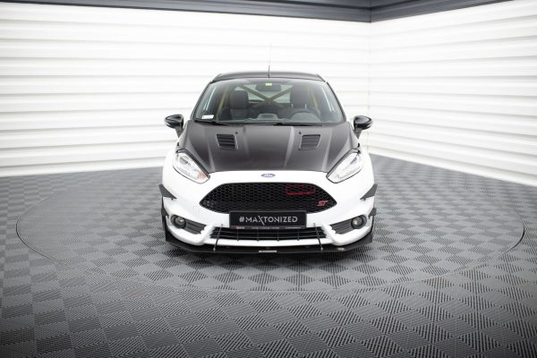 Ford Fiesta ST Mk7 Fl - Lâmina frontal RACING V.2 | FO-FI-7F-ST-CNC-FD2A | Produto Maxton Design distribuído por Unicartuning. Ford Fiesta ST Mk7 Fl - Lâmina frontal RACING V.2 | FO-FI-7F-ST-CNC-FD2A | Produto Maxton Design distribuído por Unicartuning.