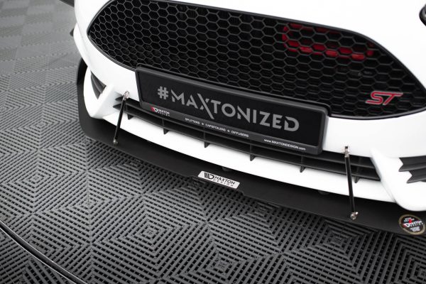 Ford Fiesta ST Mk7 Fl - Lâmina frontal RACING V.2 | FO-FI-7F-ST-CNC-FD2A | Produto Maxton Design distribuído por Unicartuning. Ford Fiesta ST Mk7 Fl - Lâmina frontal RACING V.2 | FO-FI-7F-ST-CNC-FD2A | Produto Maxton Design distribuído por Unicartuning.