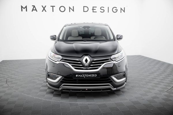 Renault Espace Mk5 (facelift) - Lâmina frontal | RE-ES-5F-FD1G+FD1RG | Produto Maxton Design distribuído por Unicartuning.