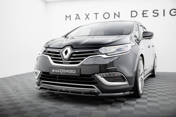 Renault Espace Mk5 (facelift) - Lâmina frontal | RE-ES-5F-FD1G+FD1RG | Produto Maxton Design distribuído por Unicartuning.