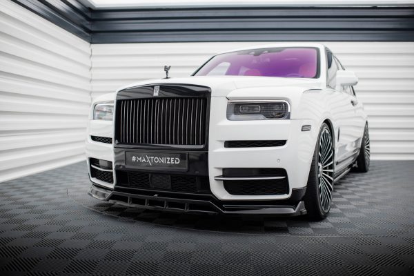 Rolls Royce Cullinan - Lâmina frontal | RR-CU-1-FD1G+FD1RG | Produto Maxton Design distribuído por Unicartuning. Rolls Royce Cullinan - Lâmina frontal | RR-CU-1-FD1G+FD1RG | Produto Maxton Design distribuído por Unicartuning.