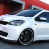 Skoda Enyaq IV - Lâmina frontal | SK-CI-FD1G | Produto Maxton Design distribuído por Unicartuning.