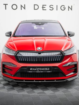Skoda Enyaq Coupé IV RS - Lâmina frontal | SK-EN-1-RS-C-FD1G | Produto Maxton Design distribuído por Unicartuning. Skoda Enyaq Coupé IV RS - Lâmina frontal | SK-EN-1-RS-C-FD1G | Produto Maxton Design distribuído por Unicartuning.