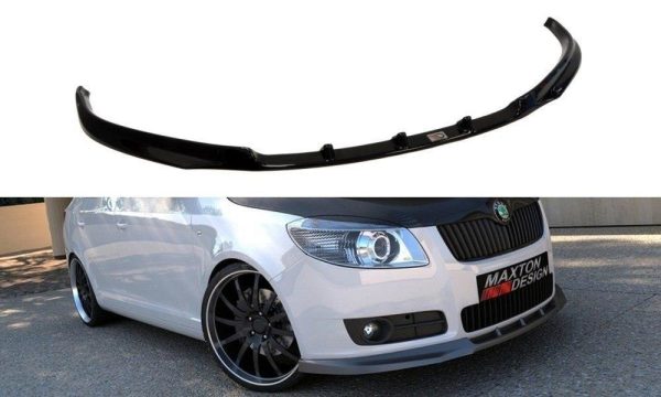 Skoda Fabia Mk2 Fl - Lâmina frontal | SK-FA-2-FD1G | Produto Maxton Design distribuído por Unicartuning. Skoda Fabia Mk2 Fl - Lâmina frontal | SK-FA-2-FD1G | Produto Maxton Design distribuído por Unicartuning.