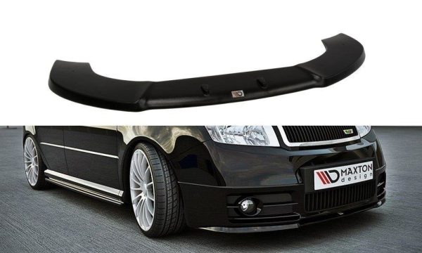 Skoda Fabia RS Mk1 - Lâmina frontal | SK-FA-1-RS-FD1G | Produto Maxton Design distribuído por Unicartuning. Skoda Fabia RS Mk1 - Lâmina frontal | SK-FA-1-RS-FD1G | Produto Maxton Design distribuído por Unicartuning.