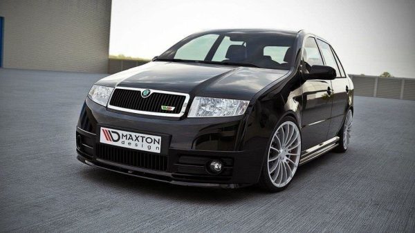 Skoda Fabia RS Mk1 - Lâmina frontal | SK-FA-1-RS-FD1G | Produto Maxton Design distribuído por Unicartuning. Skoda Fabia RS Mk1 - Lâmina frontal | SK-FA-1-RS-FD1G | Produto Maxton Design distribuído por Unicartuning.