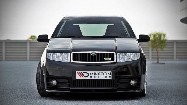 Skoda Fabia RS Mk1 - Lâmina frontal | SK-FA-1-RS-FD1G | Produto Maxton Design distribuído por Unicartuning. Skoda Fabia RS Mk1 - Lâmina frontal | SK-FA-1-RS-FD1G | Produto Maxton Design distribuído por Unicartuning.