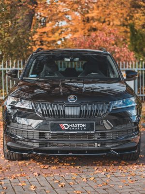 Skoda Karoq Sport line - Lâmina frontal | SK-KA-1-SL-FD1G | Produto Maxton Design distribuído por Unicartuning. Skoda Karoq Sport line - Lâmina frontal | SK-KA-1-SL-FD1G | Produto Maxton Design distribuído por Unicartuning.