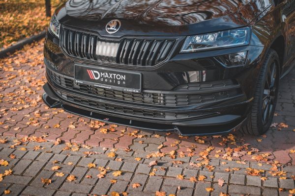 Skoda Karoq Sport line - Lâmina frontal | SK-KA-1-SL-FD1G | Produto Maxton Design distribuído por Unicartuning. Skoda Karoq Sport line - Lâmina frontal | SK-KA-1-SL-FD1G | Produto Maxton Design distribuído por Unicartuning.