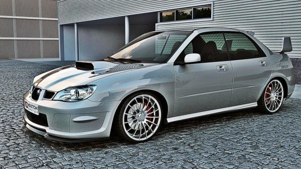 Subaru Impreza WRX STI Mk3 (facelift) - Lâmina frontal | SU-IM-2F-WRX-STI-FD1G | Produto Maxton Design distribuído por Unicartuning.
