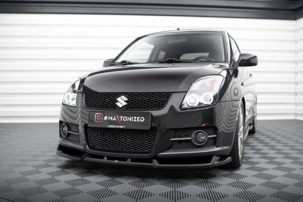 Suzuki Swift Sport Mk4 - Lâmina frontal | SZ-SW-4-SPORT-FD1G | Produto Maxton Design distribuído por Unicartuning. Suzuki Swift Sport Mk4 - Lâmina frontal | SZ-SW-4-SPORT-FD1G | Produto Maxton Design distribuído por Unicartuning.