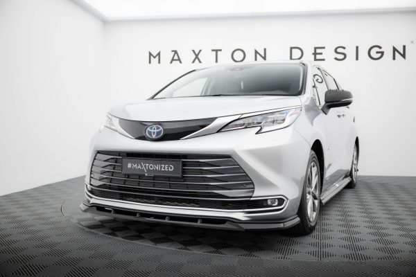 Toyota Sienna Mk4 - Lâmina frontal | TO-SI-4-FD1G | Produto Maxton Design distribuído por Unicartuning. Toyota Sienna Mk4 - Lâmina frontal | TO-SI-4-FD1G | Produto Maxton Design distribuído por Unicartuning.