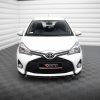 Toyota Yaris Mk3 (facelift) - Lâmina frontal | TO-YA-3-FD1G | Produto Maxton Design distribuído por Unicartuning.